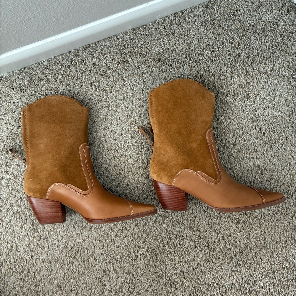NWOT Matisse Caramel color Heeled Boots